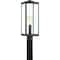 Quoizel Westover 1-Light Earth Black Outdoor Post Lantern WVR9007EK - alternate 1